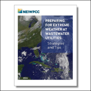 Cover of guide: Preparing for Extreme Weather at Wastewater Utilities: Strategies and Tips