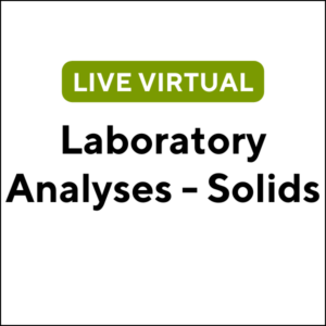 Laboratory Analyses - Solids (24S-MA030) (3 TCHs)