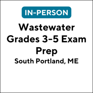 Wastewater Grades 3-5 Exam Prep at SMCC (J250x) (18 TCHs)