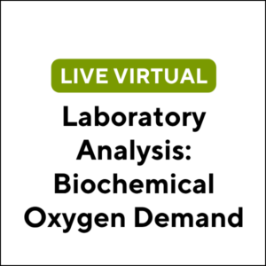 Laboratory Analysis: Biochemical Oxygen Demand (J2625) (3 TCHs)