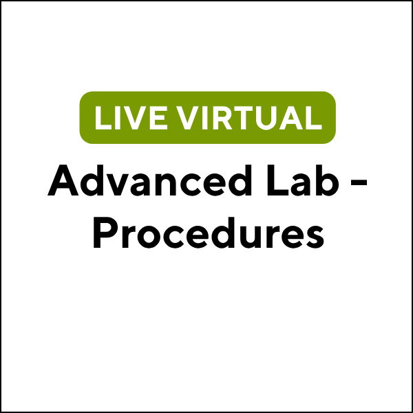 Advanced Lab - Procedures (26F-ETC331) (3 TCHs)