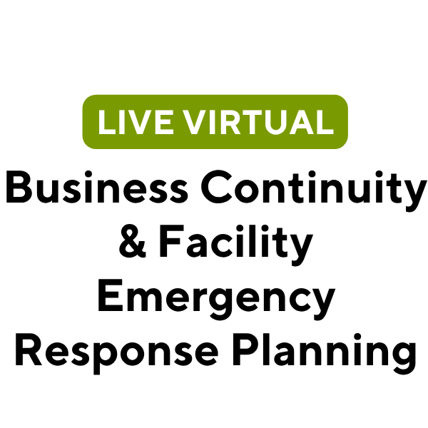 Business Continuity & Facility Emergency Response Planning (26F-JET702) (3 TCHs)